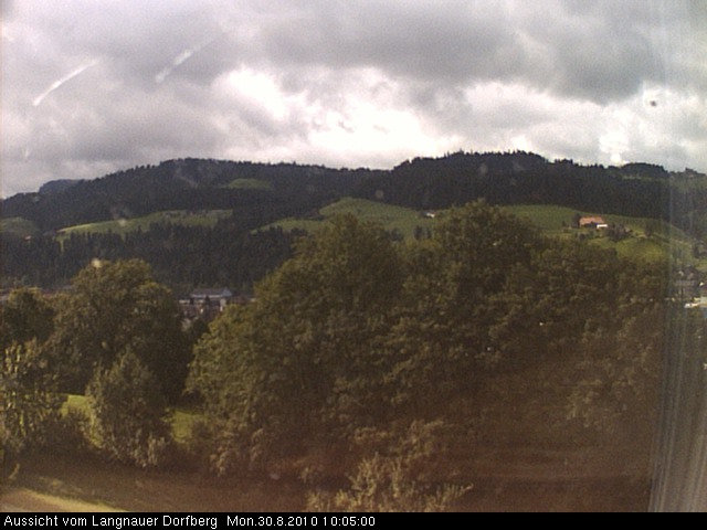 Webcam-Bild: Aussicht vom Dorfberg in Langnau 20100830-100500