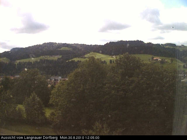 Webcam-Bild: Aussicht vom Dorfberg in Langnau 20100830-120500