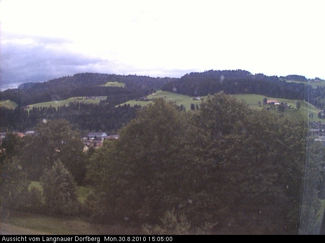 Webcam-Bild: Aussicht vom Dorfberg in Langnau 20100830-150500