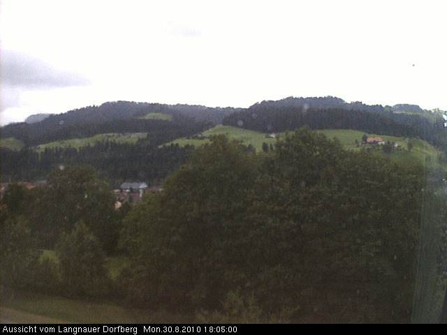 Webcam-Bild: Aussicht vom Dorfberg in Langnau 20100830-180500