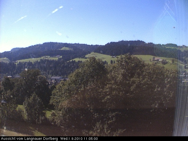 Webcam-Bild: Aussicht vom Dorfberg in Langnau 20100901-110500