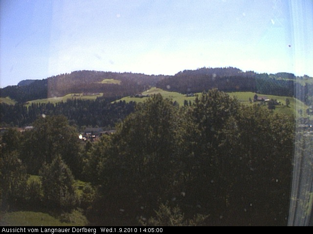 Webcam-Bild: Aussicht vom Dorfberg in Langnau 20100901-140500