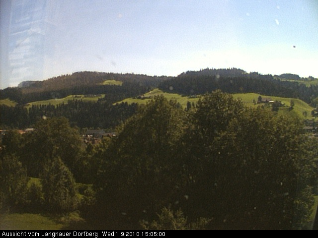 Webcam-Bild: Aussicht vom Dorfberg in Langnau 20100901-150500