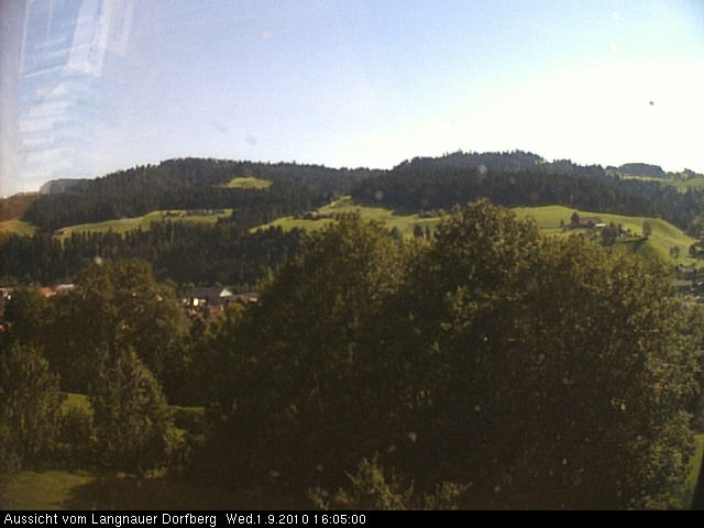 Webcam-Bild: Aussicht vom Dorfberg in Langnau 20100901-160500