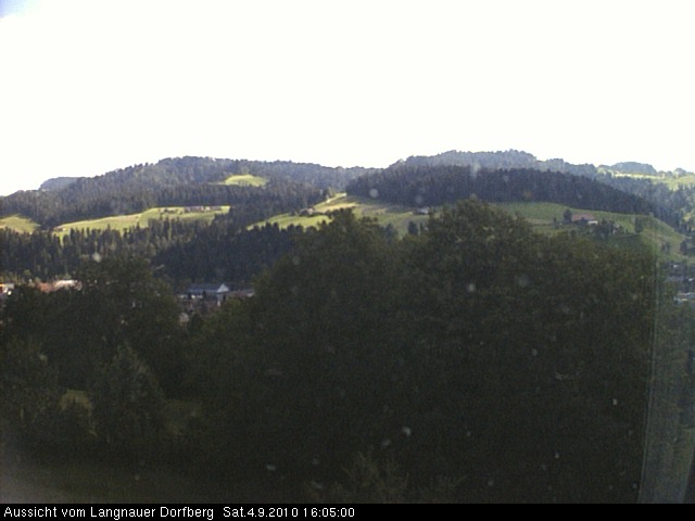 Webcam-Bild: Aussicht vom Dorfberg in Langnau 20100904-160500