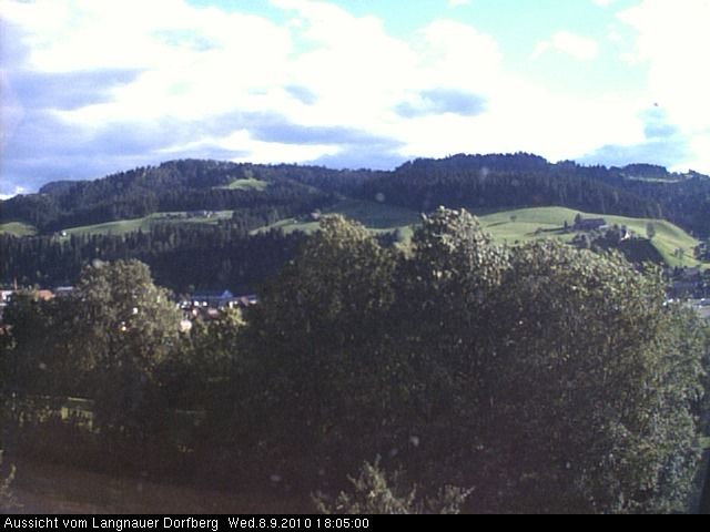 Webcam-Bild: Aussicht vom Dorfberg in Langnau 20100908-180500