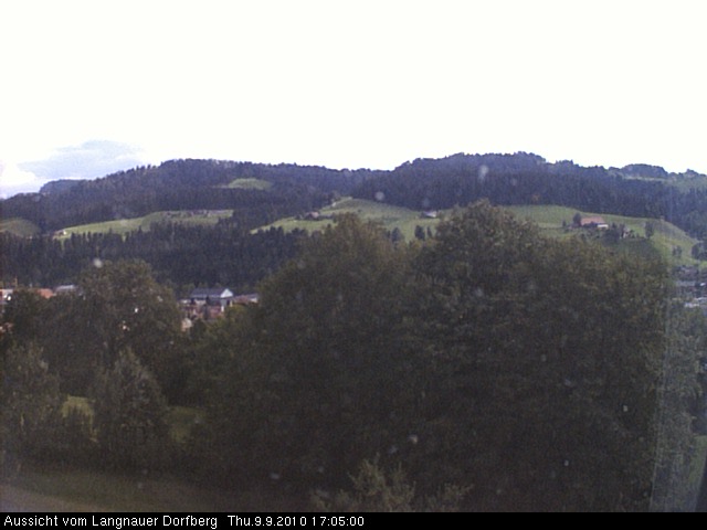 Webcam-Bild: Aussicht vom Dorfberg in Langnau 20100909-170500