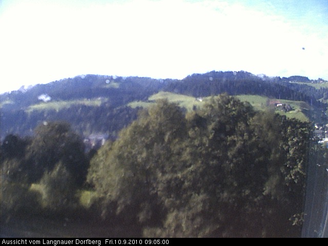 Webcam-Bild: Aussicht vom Dorfberg in Langnau 20100910-090500