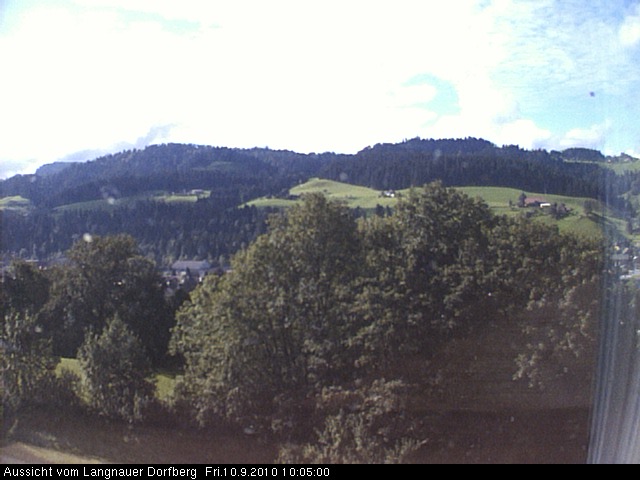Webcam-Bild: Aussicht vom Dorfberg in Langnau 20100910-100500