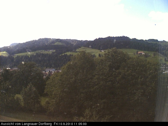 Webcam-Bild: Aussicht vom Dorfberg in Langnau 20100910-110500