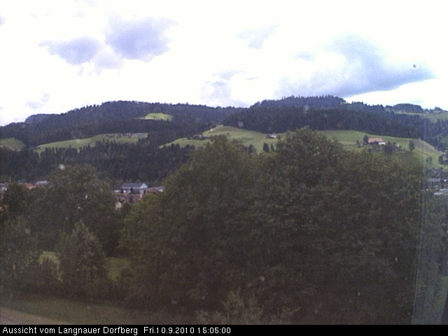 Webcam-Bild: Aussicht vom Dorfberg in Langnau 20100910-150500
