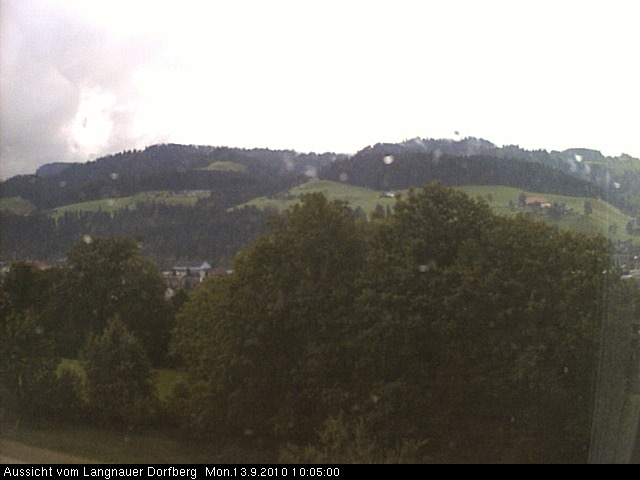 Webcam-Bild: Aussicht vom Dorfberg in Langnau 20100913-100500