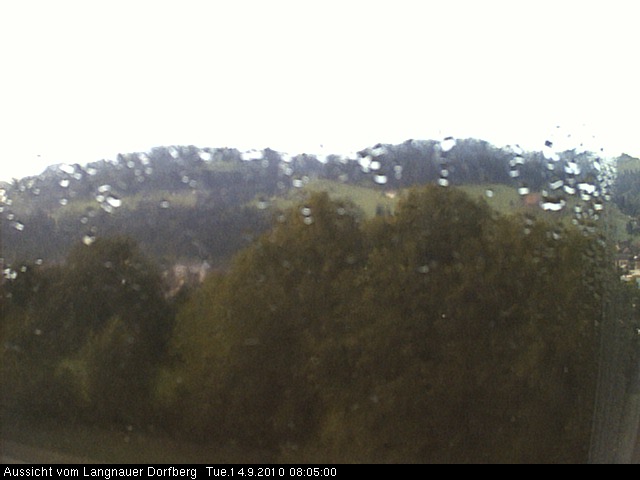 Webcam-Bild: Aussicht vom Dorfberg in Langnau 20100914-080500