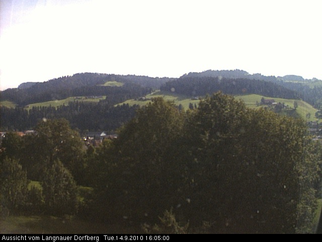 Webcam-Bild: Aussicht vom Dorfberg in Langnau 20100914-160500