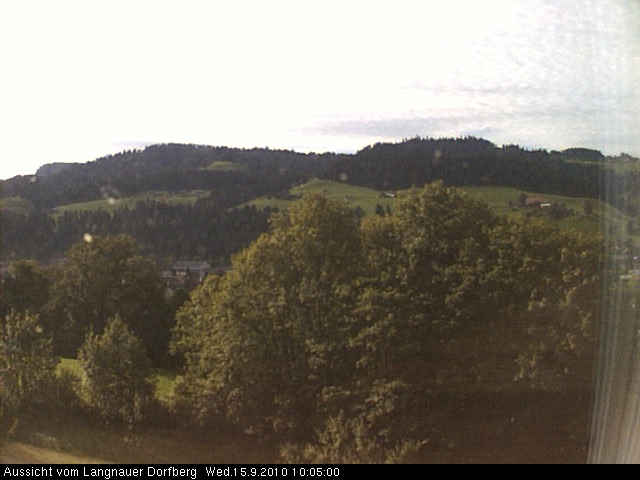 Webcam-Bild: Aussicht vom Dorfberg in Langnau 20100915-100500