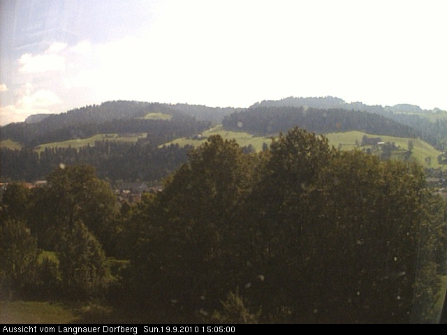Webcam-Bild: Aussicht vom Dorfberg in Langnau 20100919-150500