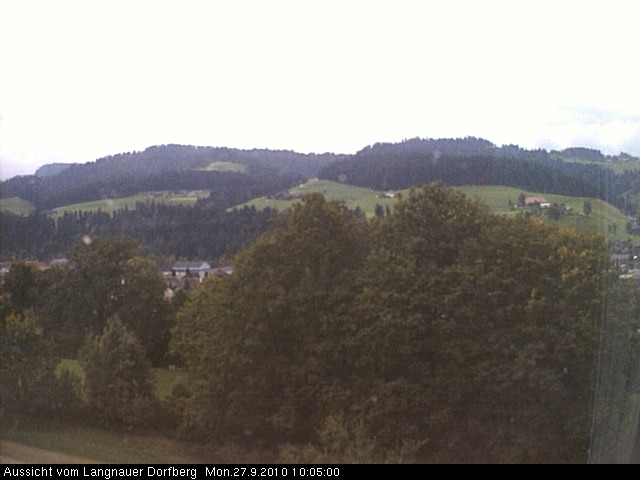 Webcam-Bild: Aussicht vom Dorfberg in Langnau 20100927-100500