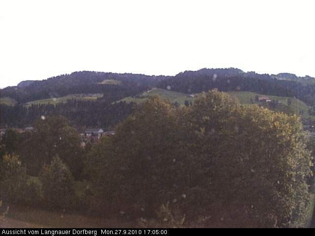 Webcam-Bild: Aussicht vom Dorfberg in Langnau 20100927-170500