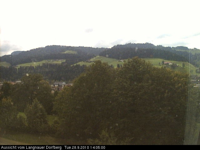 Webcam-Bild: Aussicht vom Dorfberg in Langnau 20100928-140500