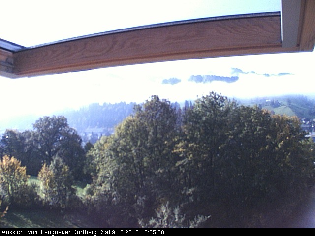 Webcam-Bild: Aussicht vom Dorfberg in Langnau 20101009-100500
