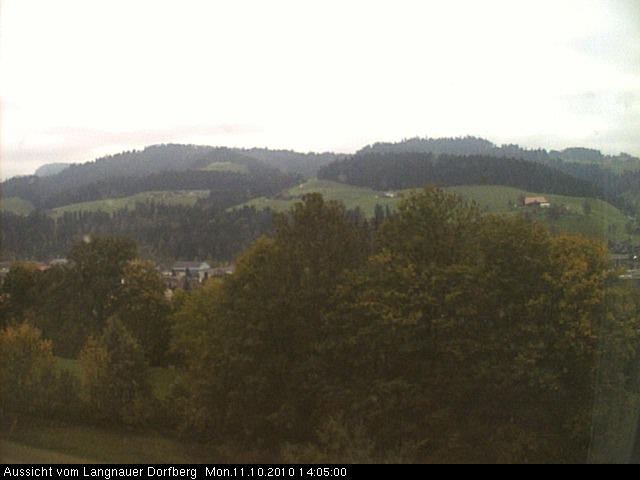 Webcam-Bild: Aussicht vom Dorfberg in Langnau 20101011-140500