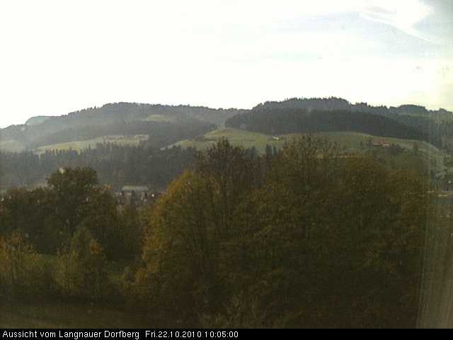 Webcam-Bild: Aussicht vom Dorfberg in Langnau 20101022-100500