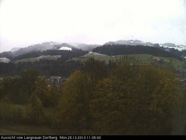 Webcam-Bild: Aussicht vom Dorfberg in Langnau 20101025-110500