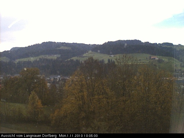 Webcam-Bild: Aussicht vom Dorfberg in Langnau 20101101-100500