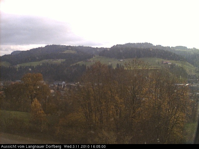 Webcam-Bild: Aussicht vom Dorfberg in Langnau 20101103-160500