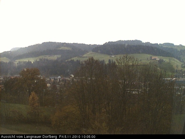 Webcam-Bild: Aussicht vom Dorfberg in Langnau 20101105-100500