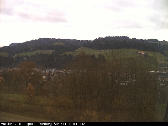 Webcam-Bild: Aussicht vom Dorfberg in Langnau 20101107-100500