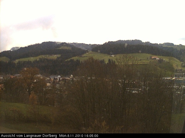 Webcam-Bild: Aussicht vom Dorfberg in Langnau 20101108-160500
