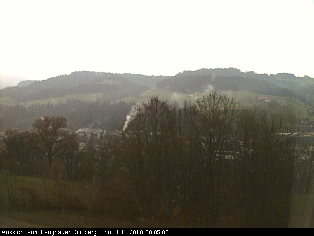 Webcam-Bild: Aussicht vom Dorfberg in Langnau 20101111-080500