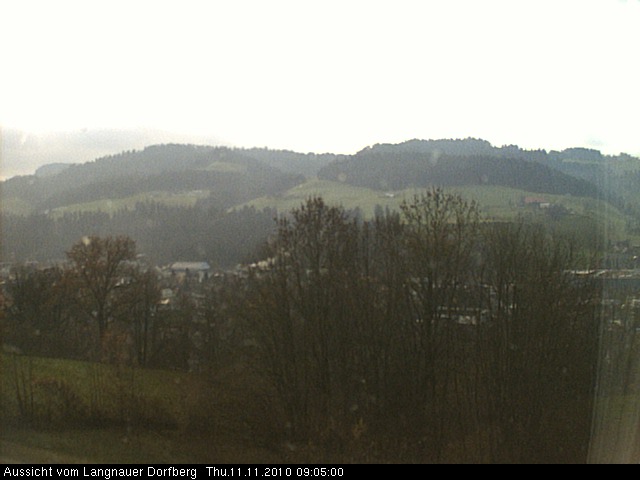 Webcam-Bild: Aussicht vom Dorfberg in Langnau 20101111-090500
