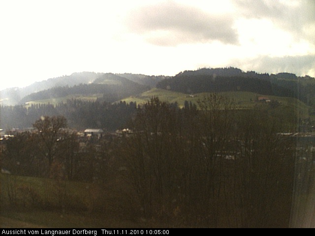 Webcam-Bild: Aussicht vom Dorfberg in Langnau 20101111-100500