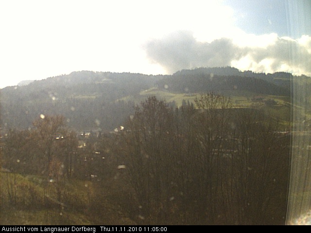 Webcam-Bild: Aussicht vom Dorfberg in Langnau 20101111-110500