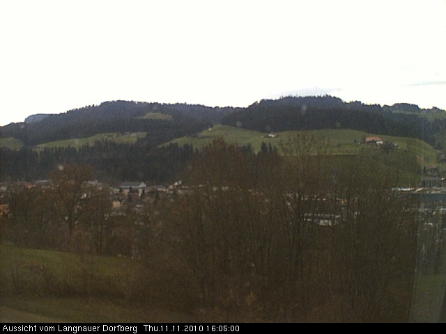 Webcam-Bild: Aussicht vom Dorfberg in Langnau 20101111-160500