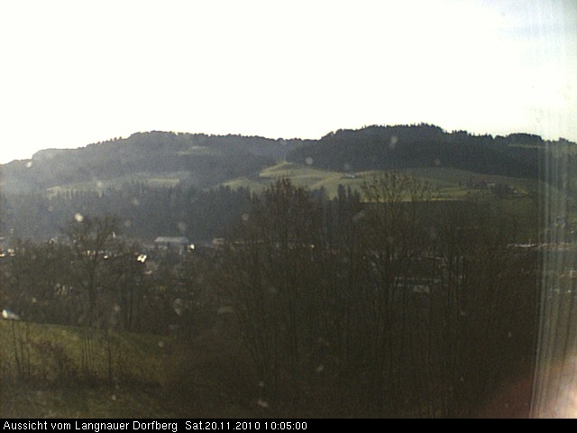 Webcam-Bild: Aussicht vom Dorfberg in Langnau 20101120-100500