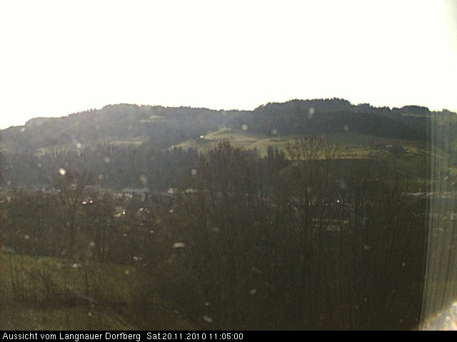 Webcam-Bild: Aussicht vom Dorfberg in Langnau 20101120-110500