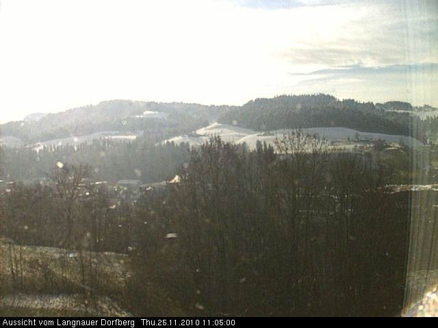 Webcam-Bild: Aussicht vom Dorfberg in Langnau 20101125-110500
