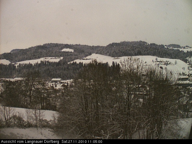 Webcam-Bild: Aussicht vom Dorfberg in Langnau 20101127-110500