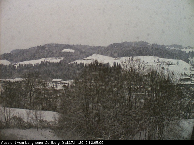 Webcam-Bild: Aussicht vom Dorfberg in Langnau 20101127-120500