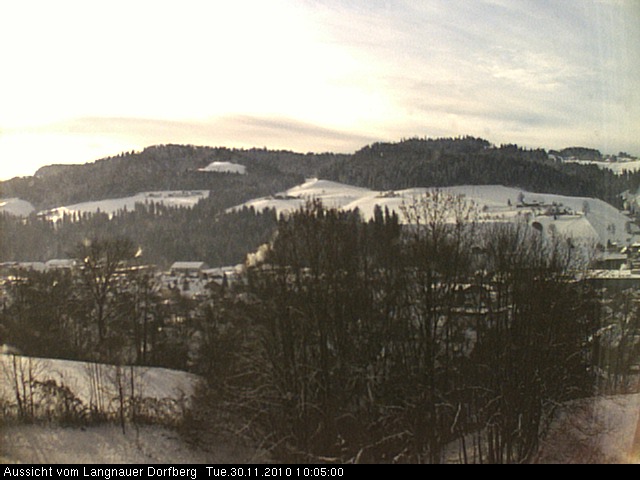 Webcam-Bild: Aussicht vom Dorfberg in Langnau 20101130-100500