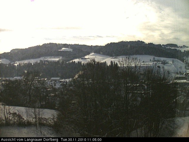 Webcam-Bild: Aussicht vom Dorfberg in Langnau 20101130-110500