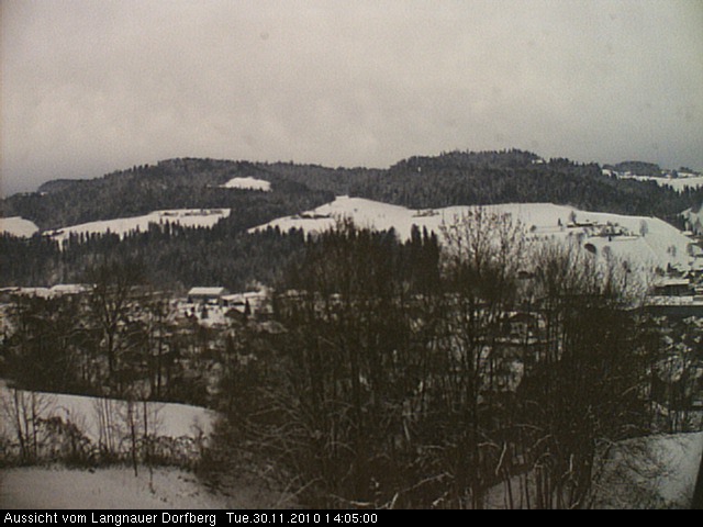 Webcam-Bild: Aussicht vom Dorfberg in Langnau 20101130-140500