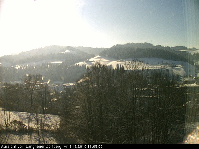 Webcam-Bild: Aussicht vom Dorfberg in Langnau 20101203-110500
