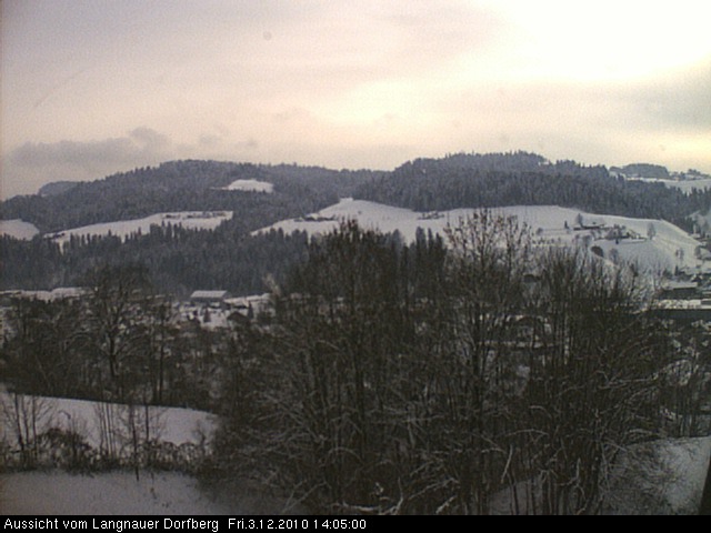 Webcam-Bild: Aussicht vom Dorfberg in Langnau 20101203-140500