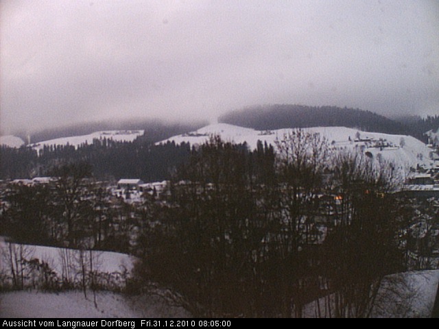 Webcam-Bild: Aussicht vom Dorfberg in Langnau 20101231-080500