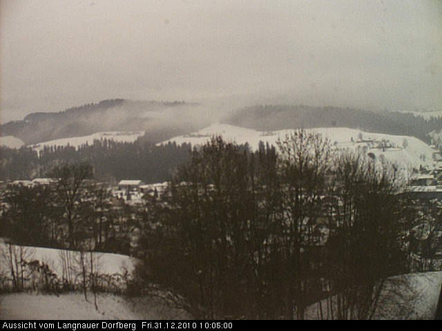 Webcam-Bild: Aussicht vom Dorfberg in Langnau 20101231-100500