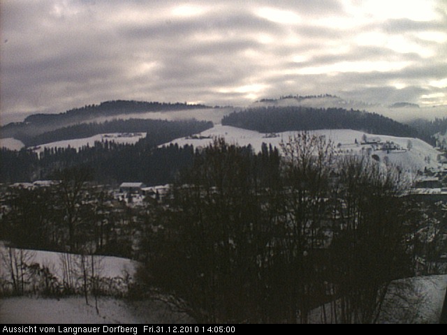 Webcam-Bild: Aussicht vom Dorfberg in Langnau 20101231-140500
